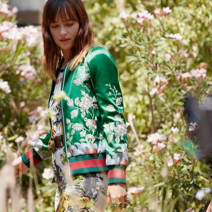 Gucci bloom jacket store